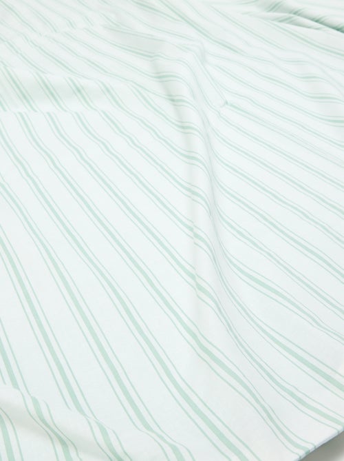 Parure de lit 2 personnes (260 x 240cm) en coton - Kiabi Home - Kiabi
