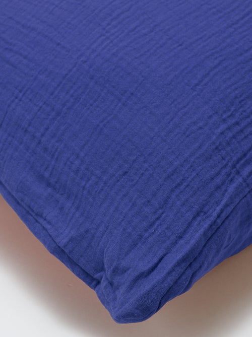 Parure de lit 2 personnes (260 x 240cm) en gaze de coton - Kiabi Home - Kiabi