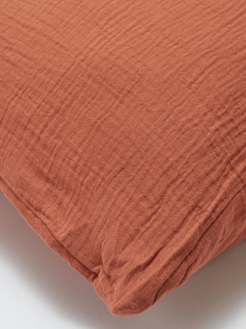 Parure de lit 2 personnes (260 x 240cm) en gaze de coton - Kiabi Home - Kiabi