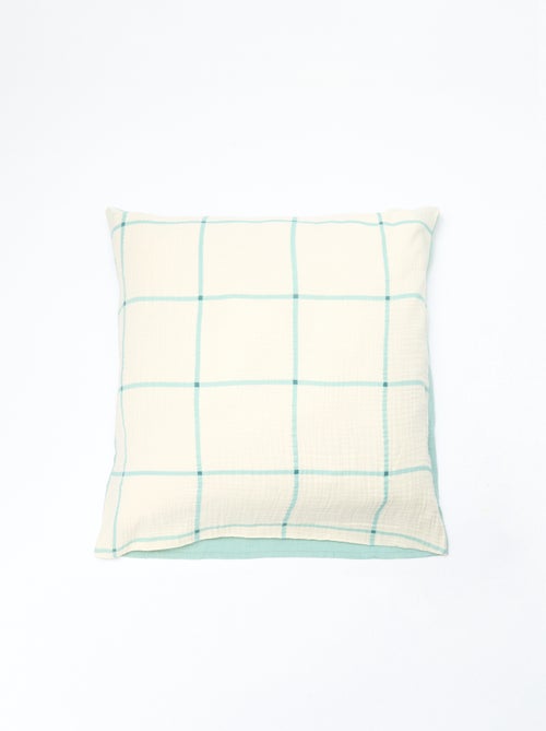 Parure de lit 2 personnes (260x240cm) en gaze de coton - Kiabi Home - Kiabi