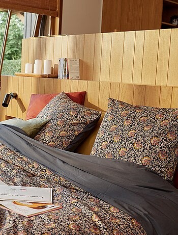 Parure de lit 2 personnes (260x240cm) en gaze de coton - Kiabi Home