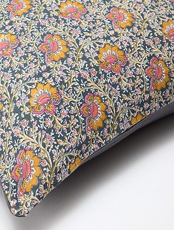 Parure de lit 2 personnes (260x240cm) en gaze de coton - Kiabi Home