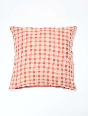 Parure de lit 2 personnes (260x240cm) en gaze de coton - Kiabi Home