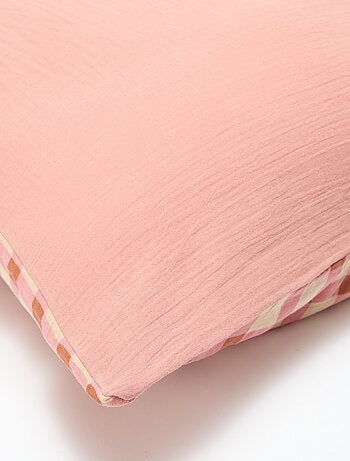 Parure de lit 2 personnes (260x240cm) en gaze de coton - Kiabi Home