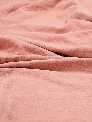 Parure de lit 2 personnes (260x240cm) en gaze de coton - Kiabi Home
