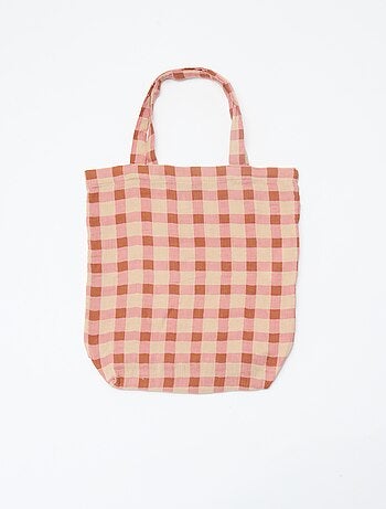 Parure de lit 2 personnes (260x240cm) en gaze de coton - Kiabi Home