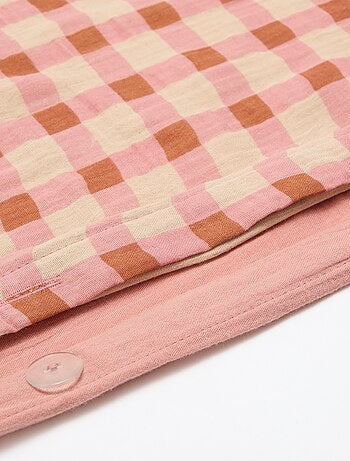 Parure de lit 2 personnes (260x240cm) en gaze de coton - Kiabi Home