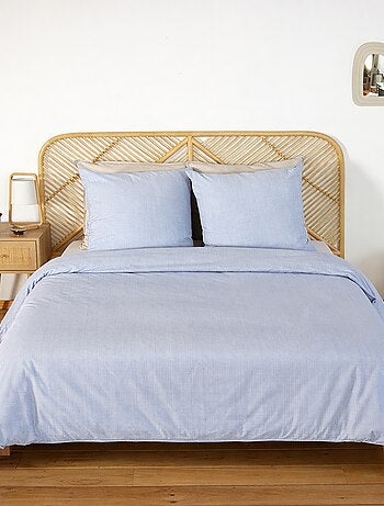 Parure de lit 2 personnes 3 pièces - Housse de couette + 2 taies d'oreiller