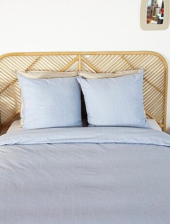Parure de lit 2 personnes 3 pièces - Housse de couette + 2 taies d'oreiller