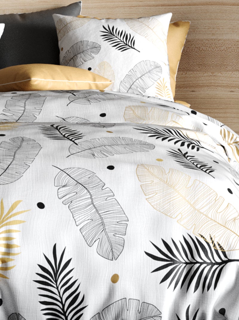 Parure de lit 2 personnes Blanc - Kiabi