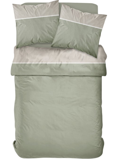 Parure de lit 2 personnes coton PRESTIGE - Kiabi