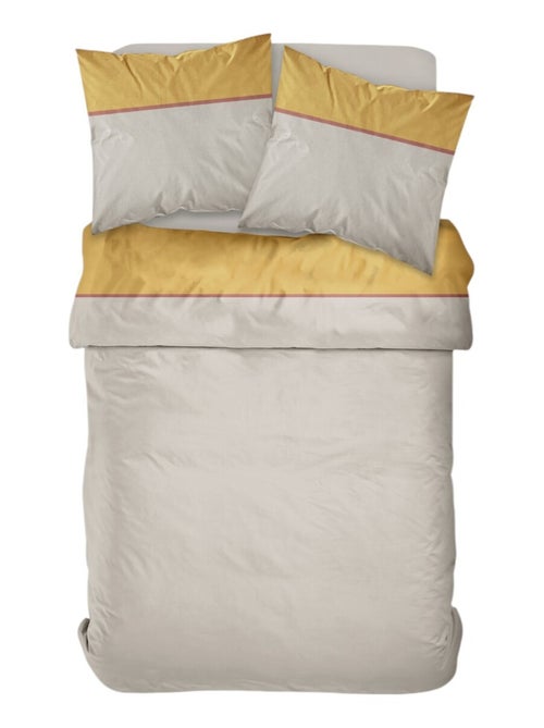 Parure de lit 2 personnes coton PRESTIGE - Kiabi