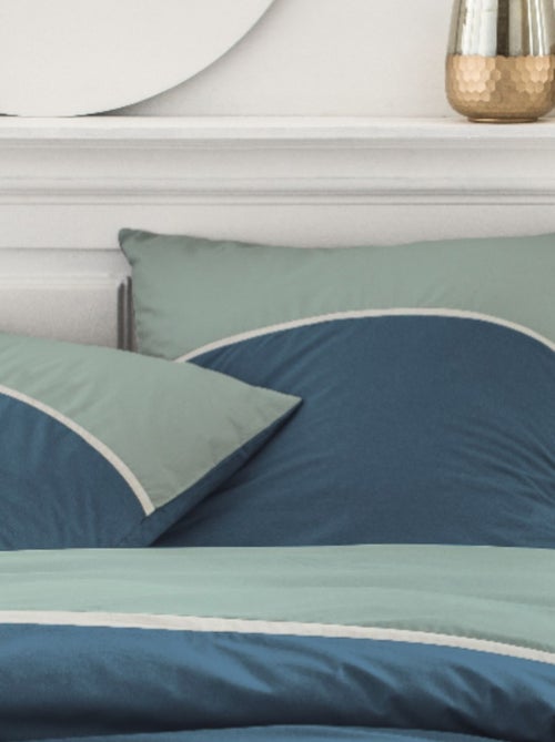 Parure de lit 2 personnes coton PRESTIGE - Kiabi Parure de lit 2 personnes coton PRESTIGE - Kiabi