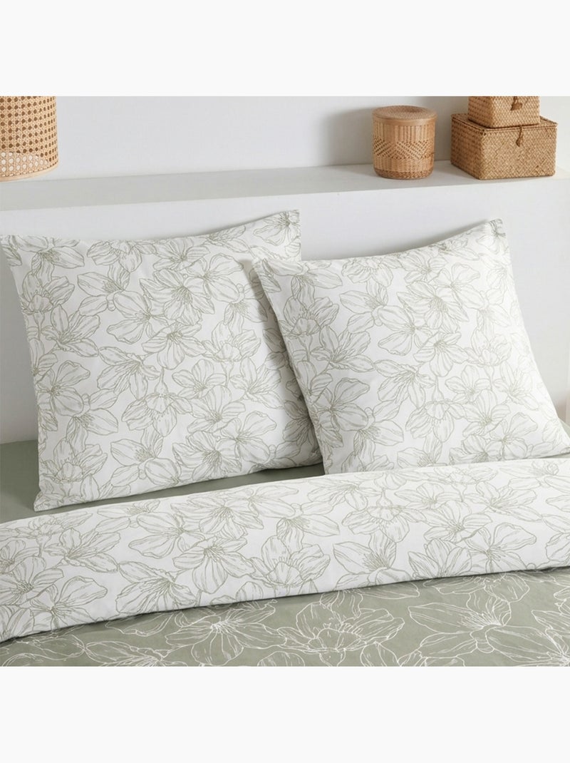 Parure de lit 2 personnes crazy Beige - Kiabi