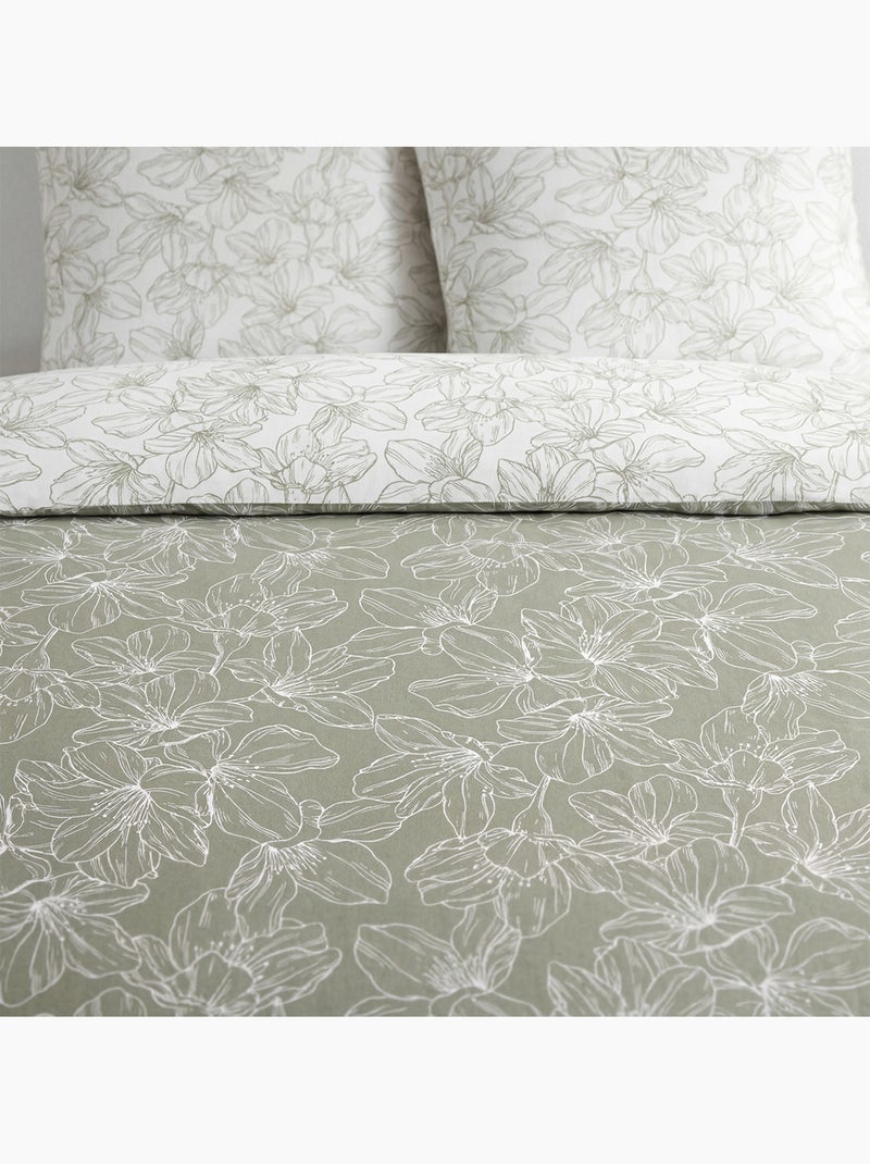 Parure de lit 2 personnes crazy Beige - Kiabi