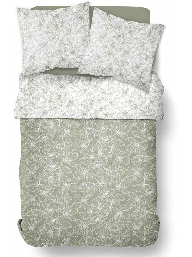Parure de lit 2 personnes crazy Beige - Kiabi