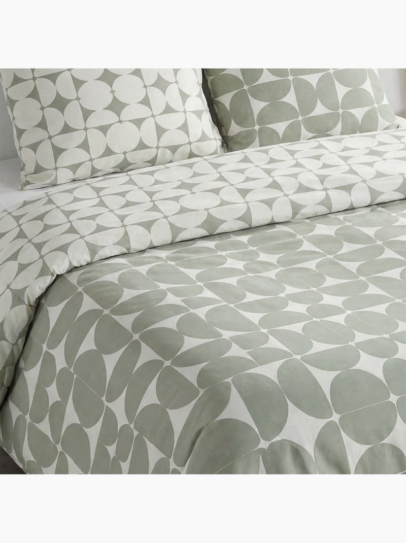 Parure de lit 2 personnes crazy Beige - Kiabi