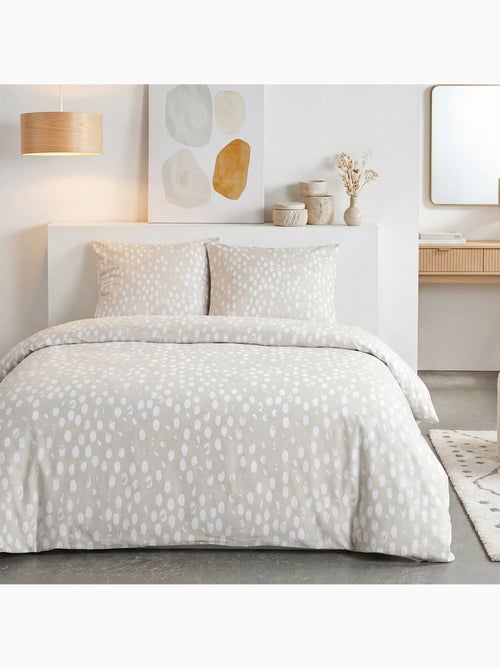 Parure de lit 2 personnes CRAZY - Kiabi Parure de lit 2 personnes CRAZY - Kiabi
