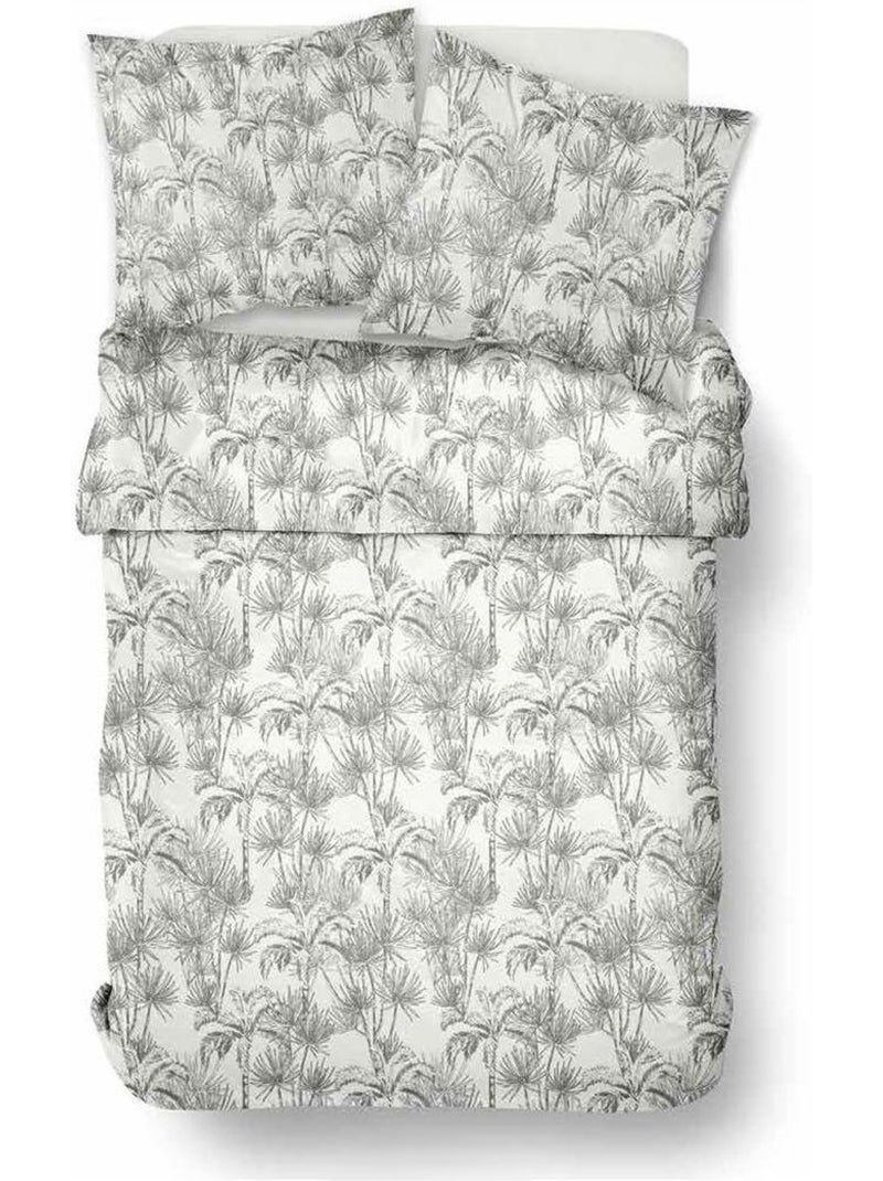 Parure de lit 2 personnes crazy Blanc - Kiabi