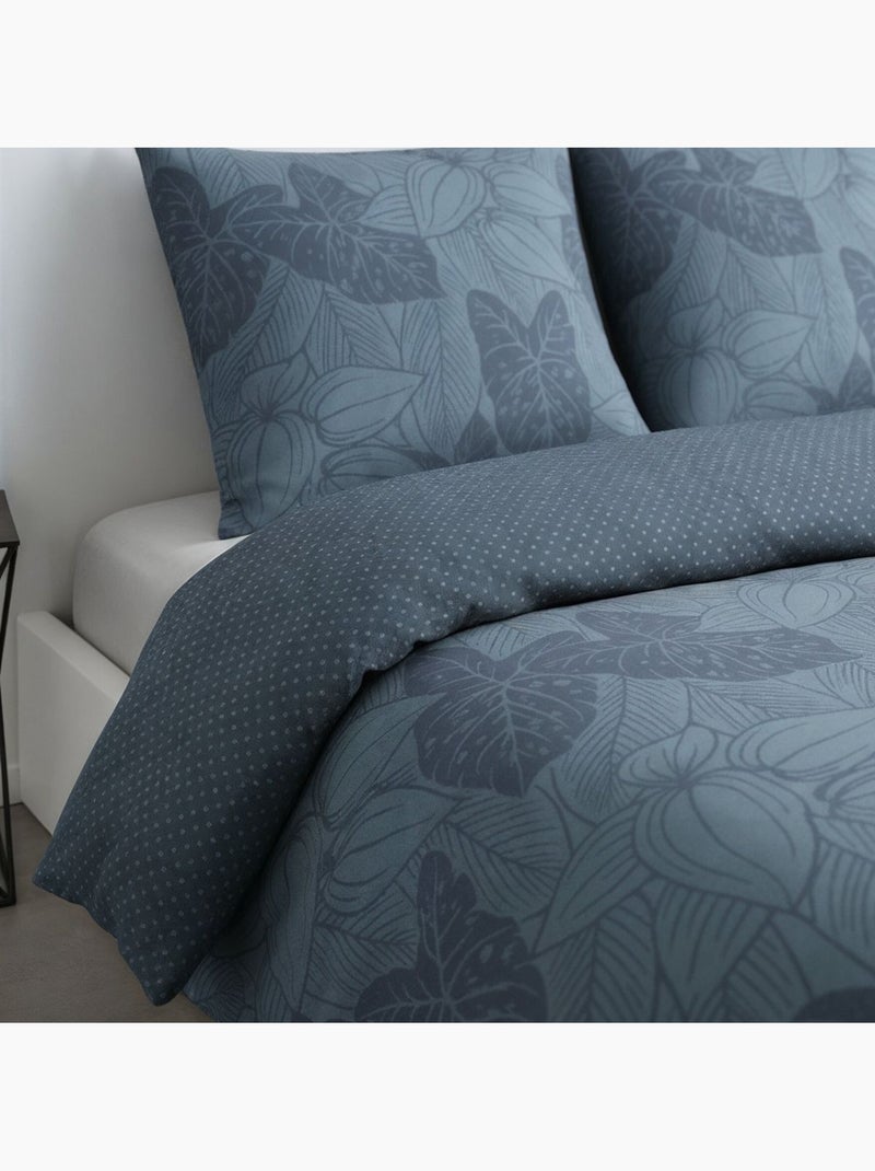 Parure de lit 2 personnes crazy Bleu - Kiabi