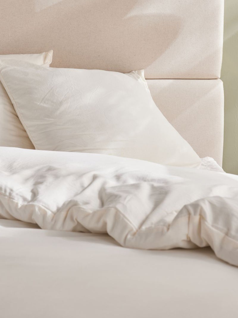 Parure de lit 2 personnes Ecru - Kiabi