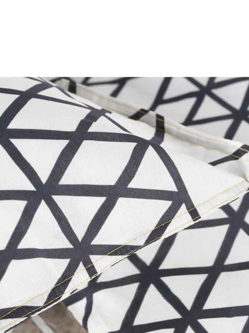 Parure de lit 2 personnes imprimé ethnique coton SUNSHINE KRIS - Kiabi