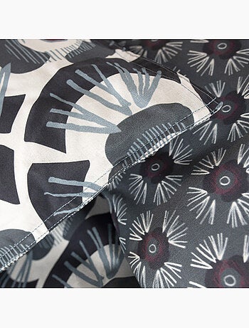 Parure de lit 2 personnes imprimé floral coton SUNSHINE FAUST
