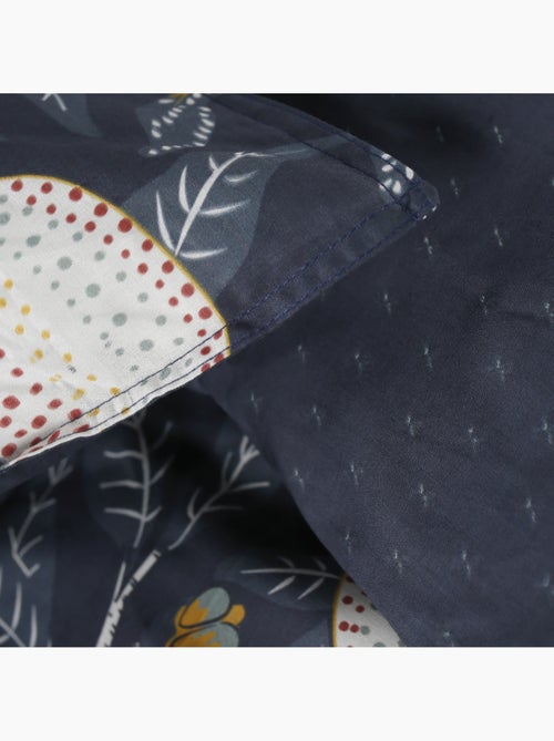 Parure de lit 2 personnes imprimé floral coton SUNSHINE JOEY - Kiabi