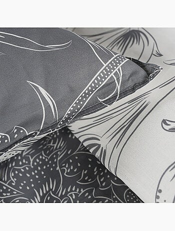 Parure de lit 2 personnes imprimé floral coton SUNSHINE LAURE