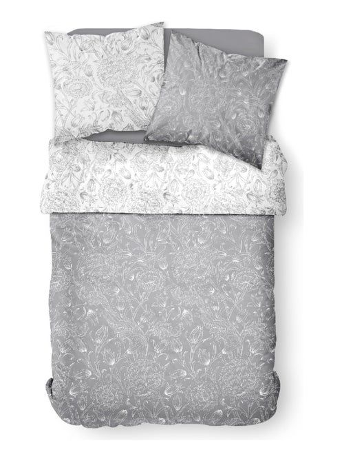 Parure de lit 2 personnes imprimé floral coton SUNSHINE LAURE - Kiabi Parure de lit 2 personnes imprimé floral coton SUNSHINE LAURE - Kiabi
