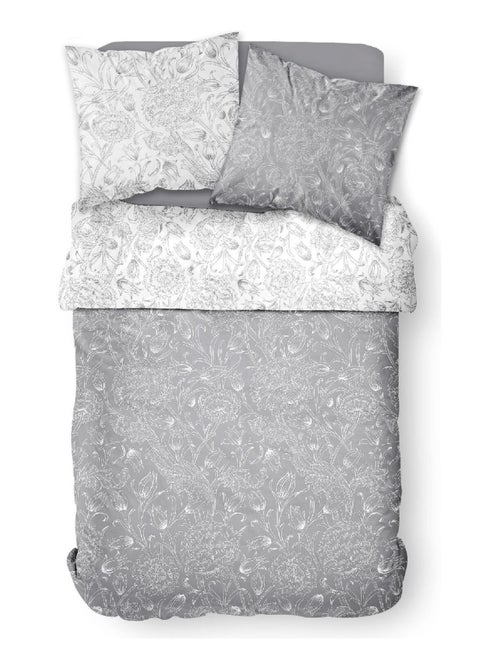 Parure de lit 2 personnes imprimé floral coton SUNSHINE LAURE - Kiabi Parure de lit 2 personnes imprimé floral coton SUNSHINE LAURE - Kiabi