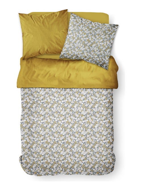Parure de lit 2 personnes imprimé floral coton SUNSHINE MARLEY - Kiabi Parure de lit 2 personnes imprimé floral coton SUNSHINE MARLEY - Kiabi