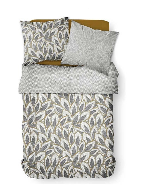 Parure de lit 2 personnes imprimé floral coton SUNSHINE NOA - Kiabi