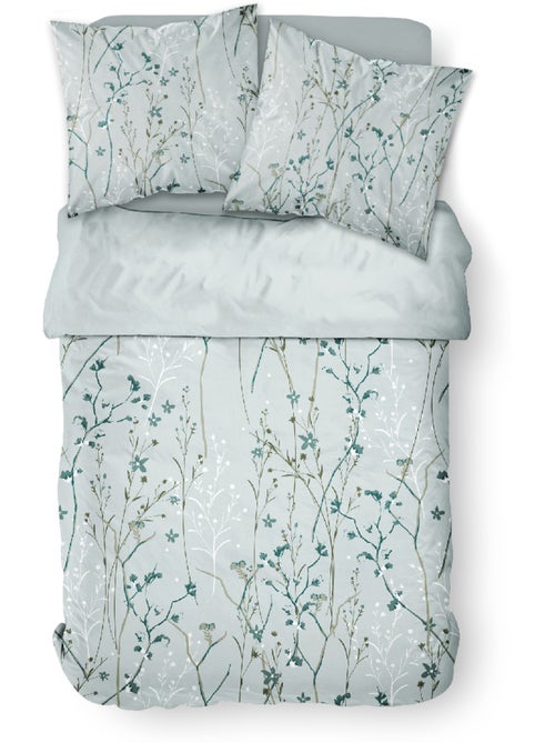 Parure de lit 2 personnes imprimé floral coton SUNSHINE SASHA - Kiabi Parure de lit 2 personnes imprimé floral coton SUNSHINE SASHA - Kiabi