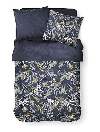 Parure de lit 2 personnes imprimé floral coton SUNSHINE WILL