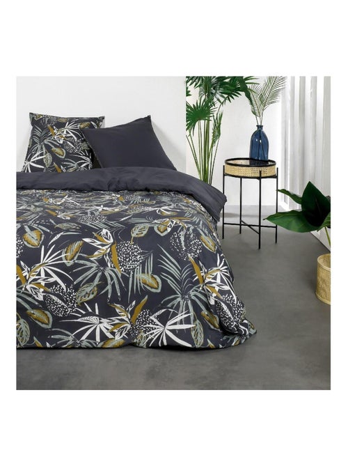 Parure de lit 2 personnes imprimé floral coton SUNSHINE WILL - Kiabi