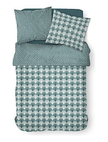 Parure de lit 2 personnes imprimé géométrique coton SUNSHINE BARTH