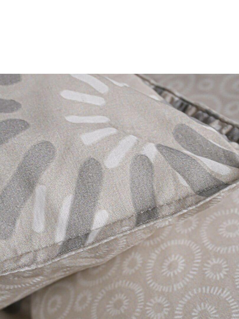 Parure De Lit 2 Personnes Imprimé 'sunshine' 'today' Beige - Kiabi