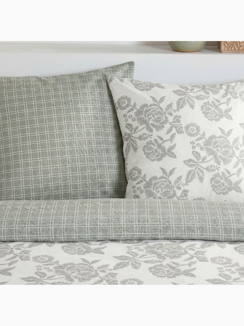 Parure de lit 2 personnes imprimé SUNSHINE VERA Beige - Kiabi