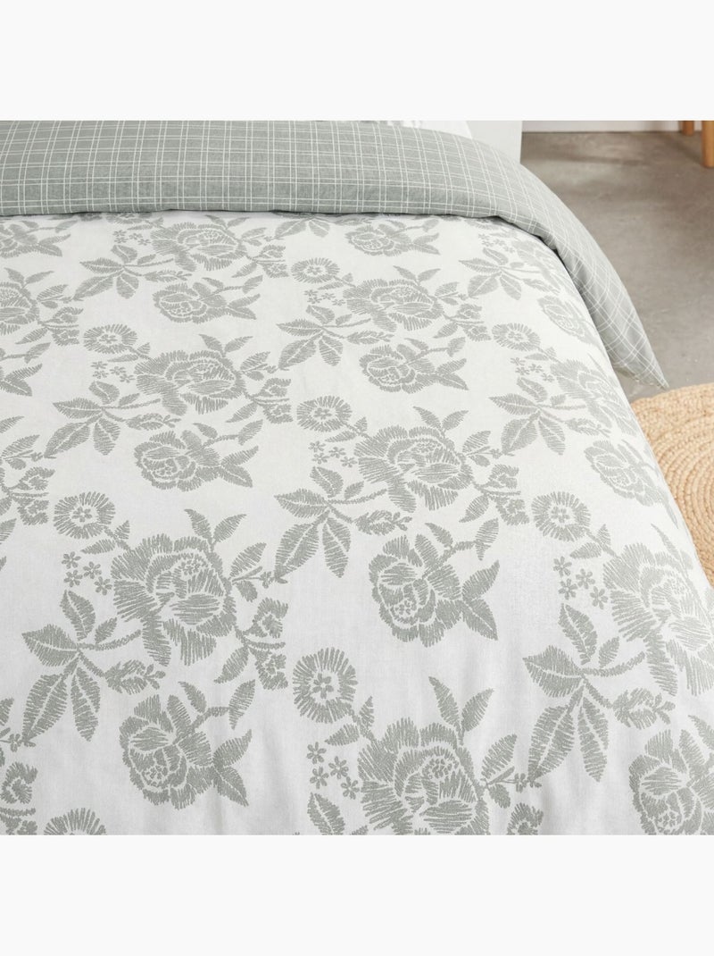 Parure de lit 2 personnes imprimé SUNSHINE VERA Beige - Kiabi