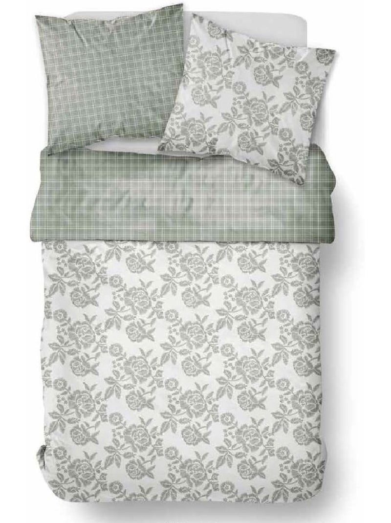 Parure de lit 2 personnes imprimé SUNSHINE VERA Beige - Kiabi