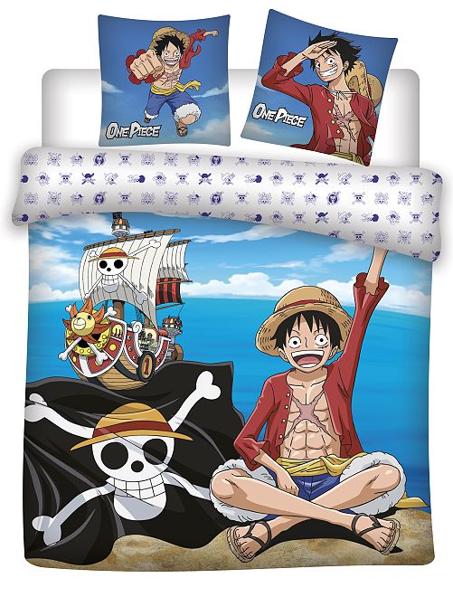 Parure de lit 2 personnes 'One Piece' - Kiabi