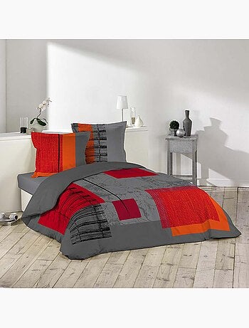 Parure de lit 2 personnes "Quadro