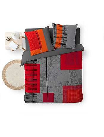 Parure de lit 2 personnes "Quadro