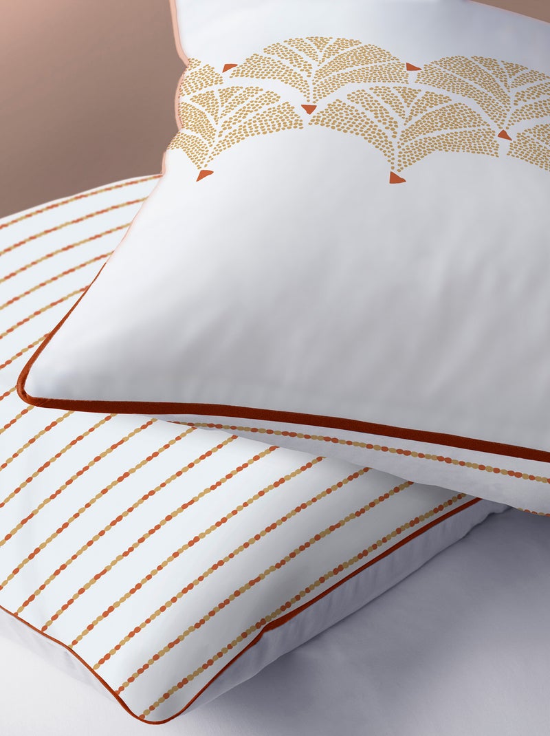 Parure de lit 2 personnes réversible Camel - Kiabi