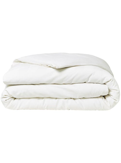 Parure de lit 2 personnes uni coton PRESTIGE - Kiabi