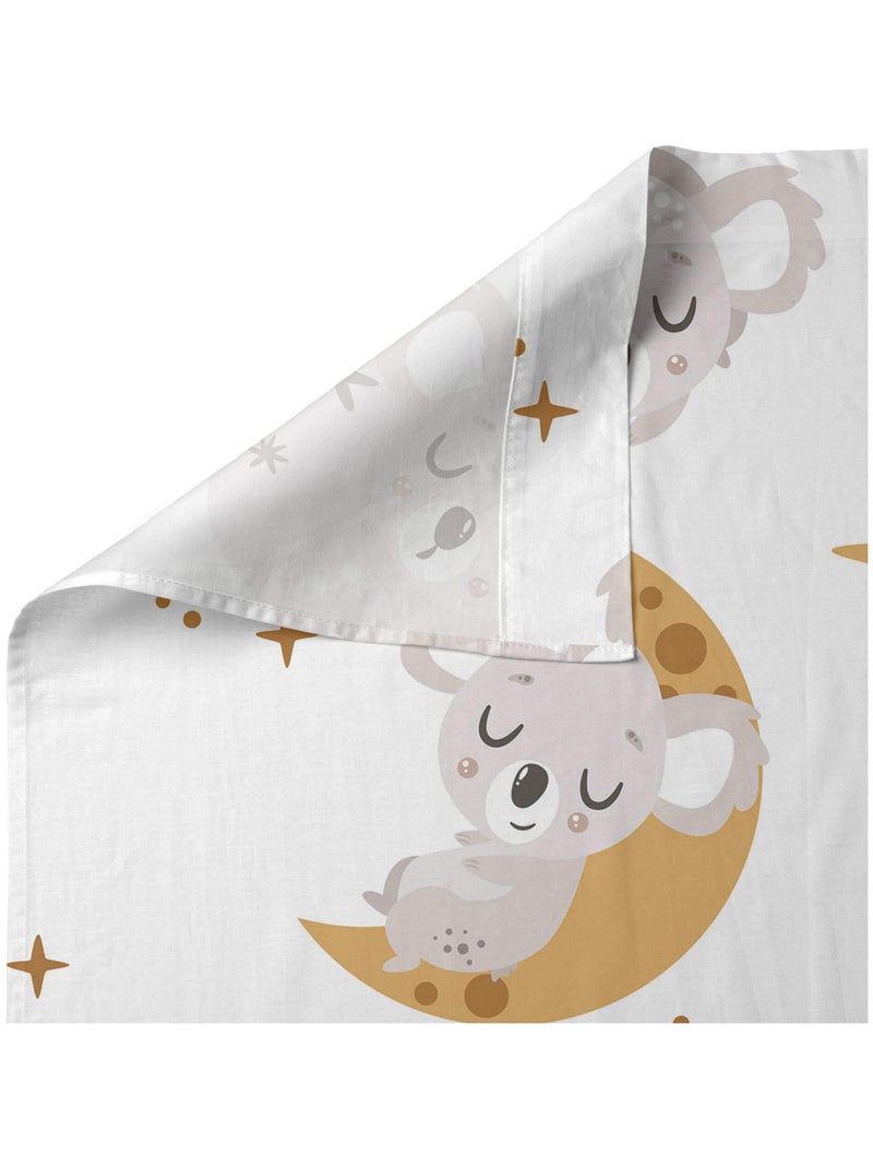 Parure de lit 2 pièces Baby koala "Happyfriday" Blanc - Kiabi