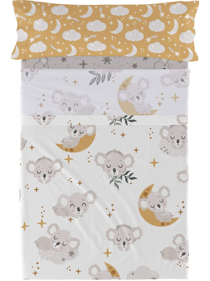 Parure de lit 2 pièces Baby koala "Happyfriday" Multicolore - Kiabi