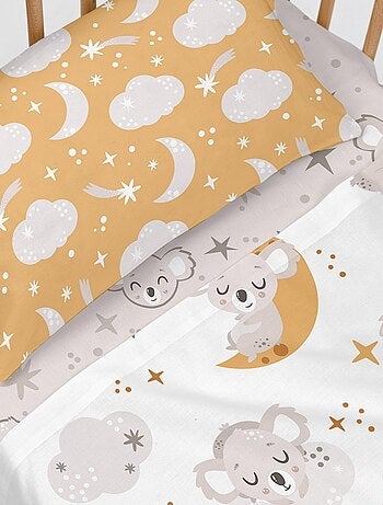 Parure de lit 2 pièces Baby koala Lit Bébé "Happyfriday
