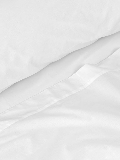 Parure de lit 2 pièces Basic "Happyfriday" - Kiabi